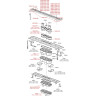 Водоотводящий желоб ALCAPLAST APZ1011-1150M АНТИВАНДАЛ с решеткой, вертикальный